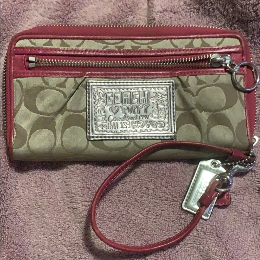 Coach wristlet
